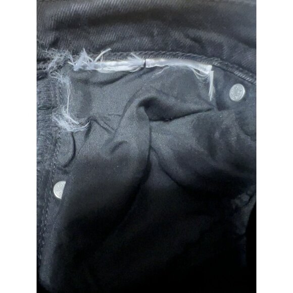 Levi's Black Ribcage Boot Denim High Rise Jeans Size 27 - Picture 9 of 9